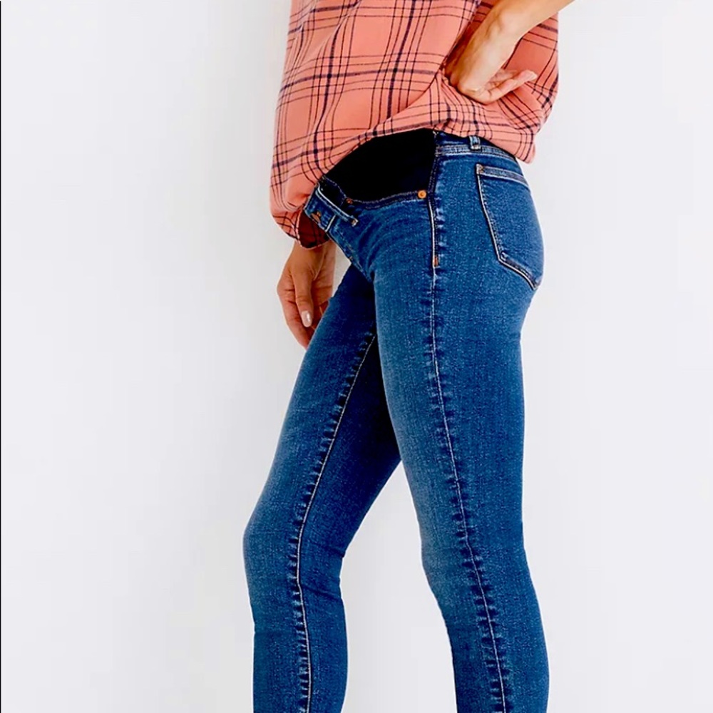 Madewell Side Panel Maternity Skinny Jean